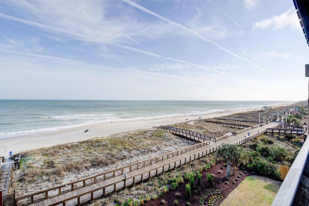 Willa Beachfront-Boardwalk-Elevator-Pool-Free Parking For 2 Cars! Carolina Beach Zewnętrze zdjęcie